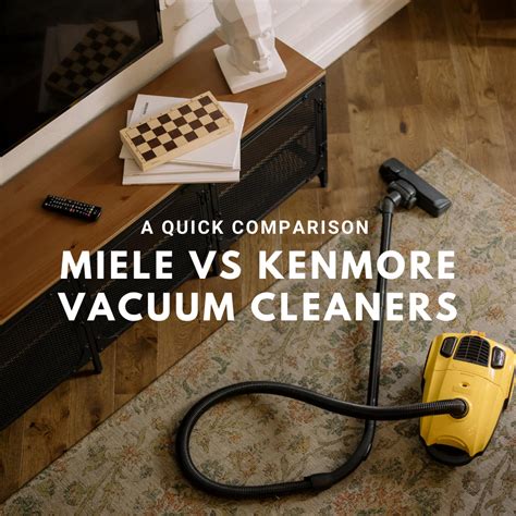 Kenmore Canister Vacuum vs Miele Canister Vacuum Cleaner Comparison.