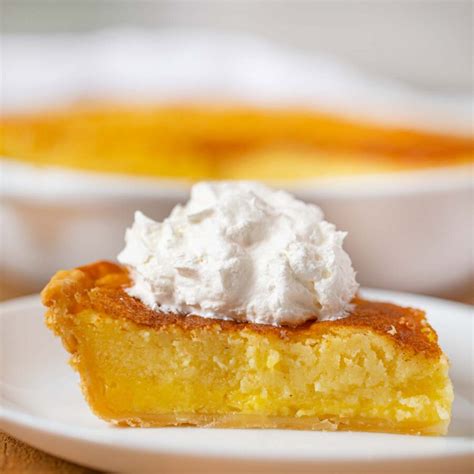 Buttermilk Pie Recipe - Dinner, then Dessert