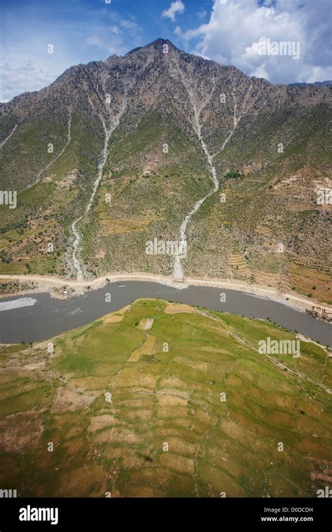 Bend in the Kunar River Stock Photo - Alamy