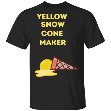 Yellow Snow Cone Maker shirt - Bucktee.com