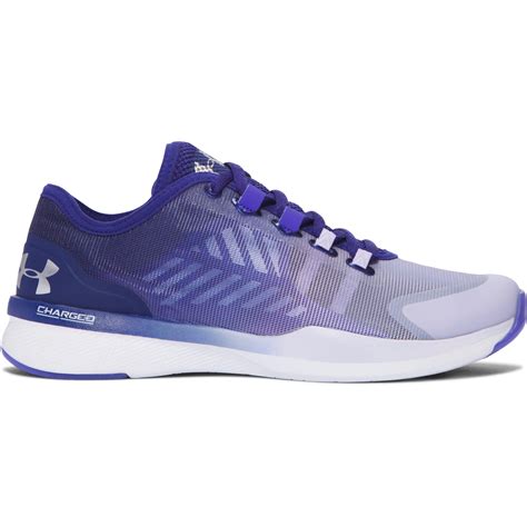 Under armour Women's Ua Charged Push Training Shoes in Purple | Lyst