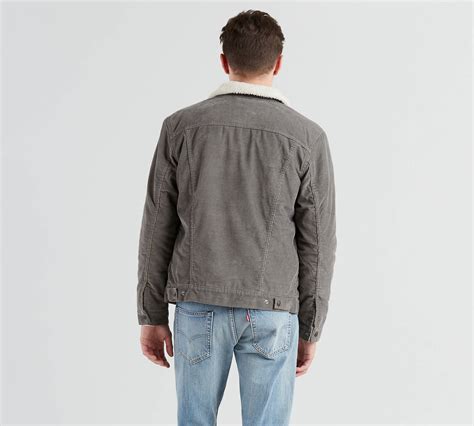 Sherpa Trucker Jacket - Grey | Levi's® CA