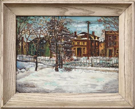 Eloisa Rodriguez Schwab - Winter in New york Landscape at 1stDibs