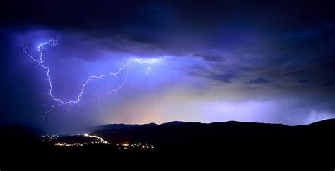 Stormy Night Sky Photograph by Michael Morse