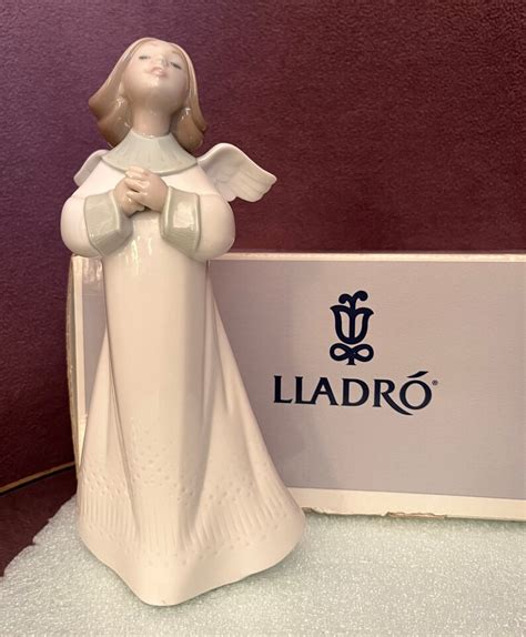 Lladró Porcelain Angels Wish Figurine Plegaria Porcelain | Etsy