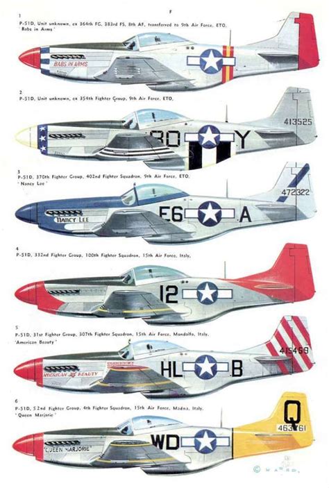 01 North American P-51D Mustang Page 34-960 | Mustang, P51 mustang, Wwii aircraft