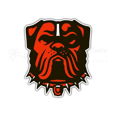 Cleveland Browns – 2023 Dawg Head – Full Color – Biggest Decal Shop