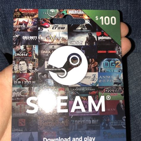 $100 STEAM CARD - Steam Geschenkkarten - Gameflip