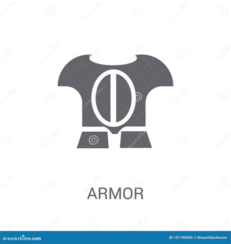 Armor Icon. Trendy Armor Logo Concept on White Background from F Stock ...