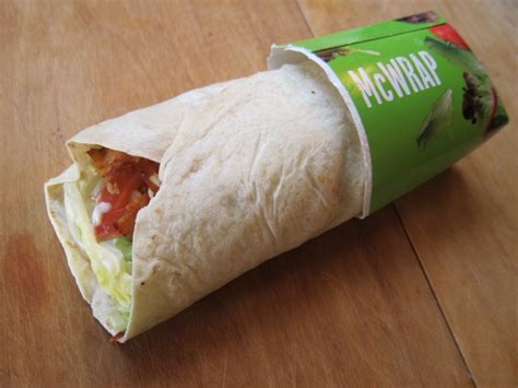 Review: McDonald's - Chicken & Bacon McWrap