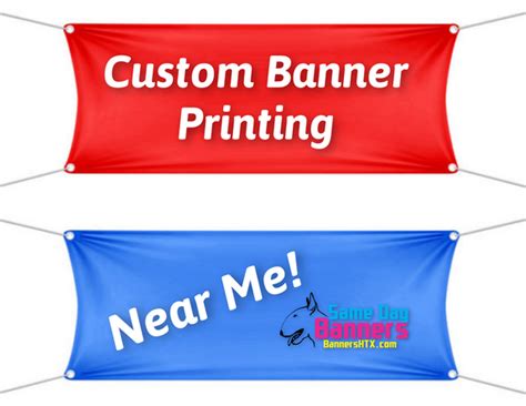 Vinyl Banner Printing Near Me • Banner Printing in Houston TX