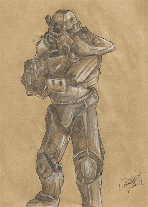 Brotherhood of Steel Paladin by DangoMango on DeviantArt