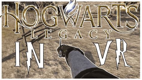 You can play Hogwarts Legacy in VR - YouTube