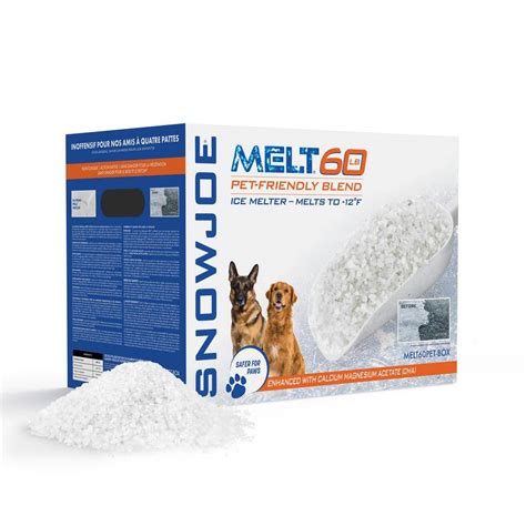 Snow Joe Melt 60 lbs. Boxed Pet Friendly Premium Ice Melt, Safer for Paws MELT60PET-BOX - The ...