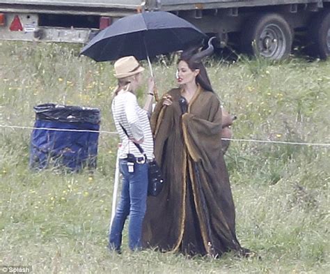 Angelina Jolie: Maleficent (Set Photos) - ERICSTATIC