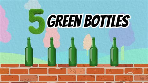 "5 Green Bottles Song for Toddlers | Fun and Educational Nursery Rhymes ...