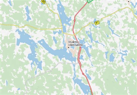 MICHELIN Iisalmi map - ViaMichelin