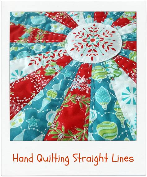 An Easy Way To Hand Sew Or Quilt Straight Lines | Hand sewing projects, Hand sewing, Quilts