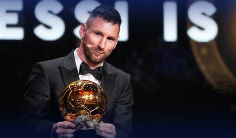 Ballon d’Or 2023: Lionel Messi wins men's Ballon d'Or for record eighth time