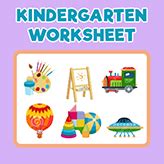 Free Online Worksheets for Kids, Toddlers and Preschoolers - Worksheets Library