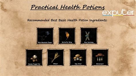 Skyrim: Health Potions [How To Make & Best Ingredients] - Garden