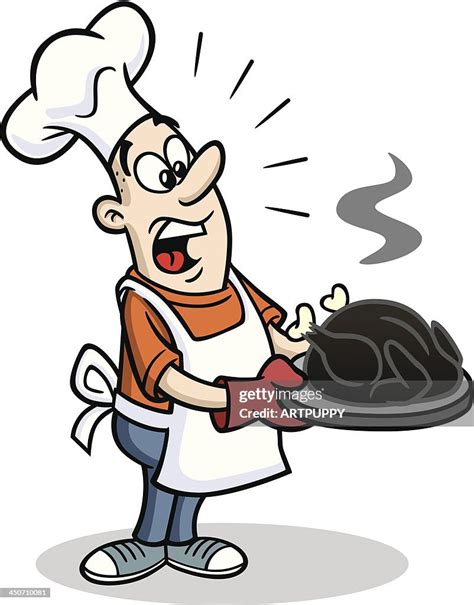 Cook With Burnt Thanksgiving Turkey High-Res Vector Graphic - Getty Images