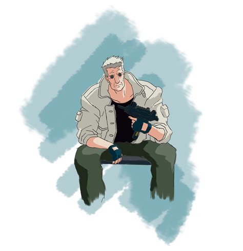 Ghost in the Shell. Batou by Apelsin-kun on DeviantArt