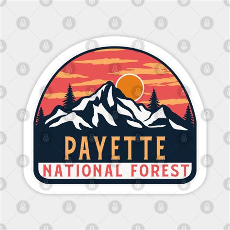 Payette National Forest - Payette - Magnet | TeePublic