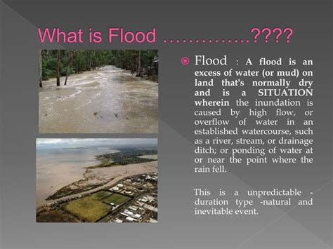 types of flood & flood mitigation/management techniques - damages