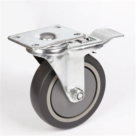 Standard Swivel Rubber Caster Wheels from China manufacturer - RF International