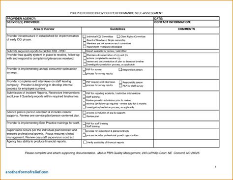 Baseline Assessment Template Ingenious Ways You Can Do Nyfamily With ...