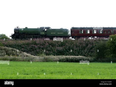 Former LNER B1 class steam locomotive No. 61306 "Mayflower Stock Photo ...