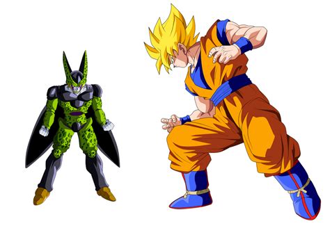 Goku Vs Cell Wallpaper