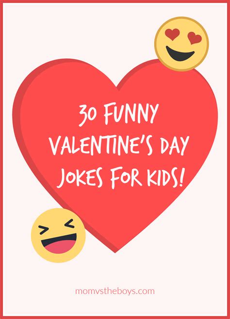 Funny Valentine's Day Jokes for Kids – Mom vs the Boys