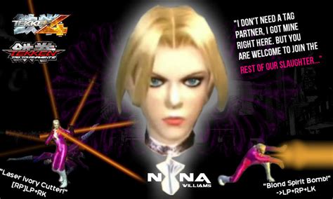 Tekken 4 - Nina by joey368 on DeviantArt