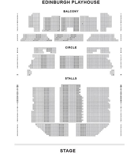 10++ Seating layout edinburgh playhouse