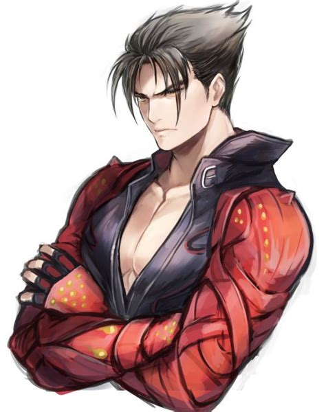 By py_pf on twitter | Jin kazama, Tekken 7, Anime warrior