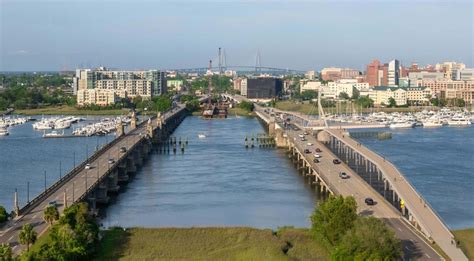 Charleston's Ashley River bicycle-pedestrian bridge project making ...