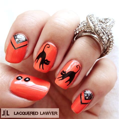 Lacquered Lawyer | Nail Art Blog: Black Cat Magic