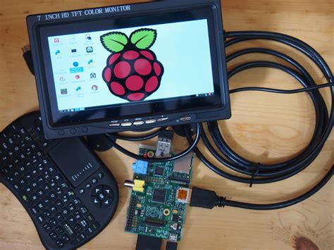 Hello Raspberry Pi: Raspberry Pi with 7" HDMI LCD Monitor