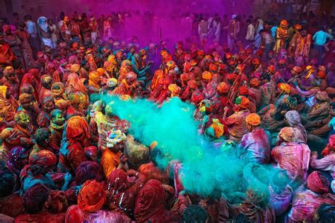 Holi festival celebrated in India today