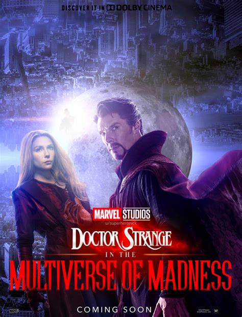 Doctor Strange In The Multiverse of Madness poster by me! : r/marvelstudios