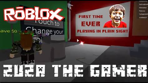 In Plain Sight | Roblox | First time playing - YouTube