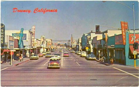 Downey, CA in the 1950's