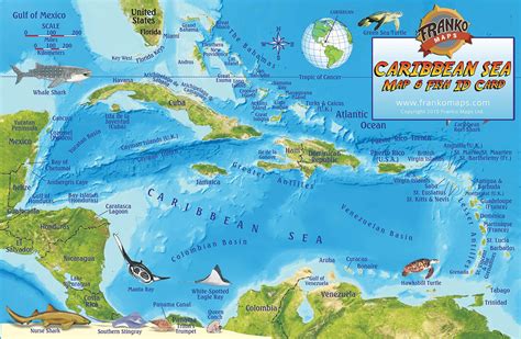 Caribbean Sea On World Map