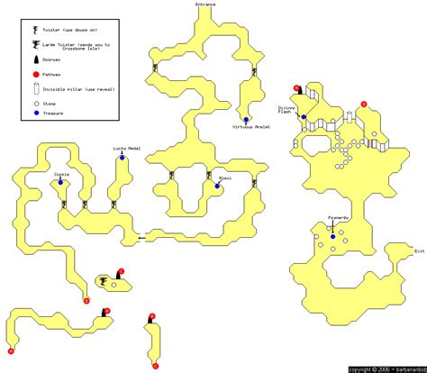 Golden Sun Suhalla Desert Map (GIF) v1.0 - Neoseeker Walkthroughs