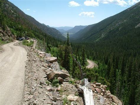 Old Fall River Road Switchbacks RMNP not for the faint of heart.. # ...