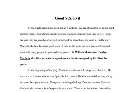 Good Vs Evil Quotes. QuotesGram