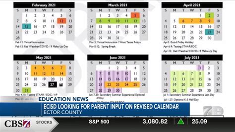 Ecisd Calendar 2021 - 2024 Calendar Printable