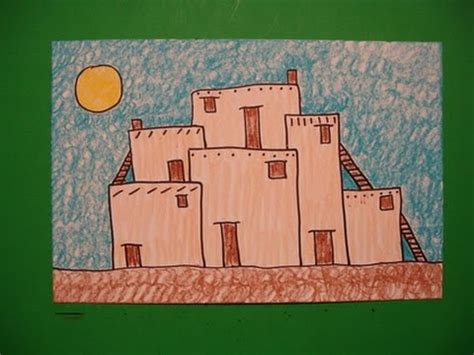 Let's Draw a Southwest Pueblo! - YouTube